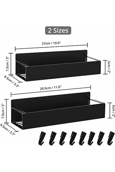 NO BRAND Suport magnetic pentru condimente, organizator, 4 piese