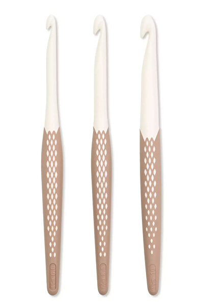 Prym Set de croșete ergonomice 5 bucăți 6, 8, 10 mm - croșete 218596