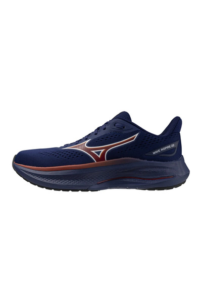 MIZUNO حذاء الجري Wave Inspire 22 للرجال باللون الأزرق الداكن