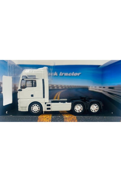 WELLY MAN TGX XXL TIR camion tractor metalic cu 3 axe