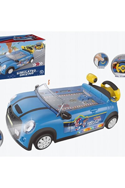 NO BRAND Simulator de volan, Consolă de condus, Joc interactiv de curse pe ci...