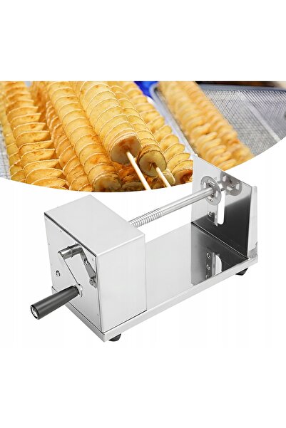 NO BRAND APARAT PROFESIONAL DIN INOX PENTRU CARTOFII RĂSUCIȚI PE BĂȚULEȚE DE ...
