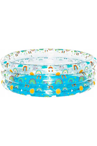 NO BRAND Piscină gonflabilă pentru copii și accesorii