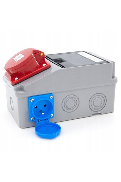 ELS Elektrotechnika SPLITTER 16A/5P 2*230V PROTEJAT C16 3P 1P CABLAT