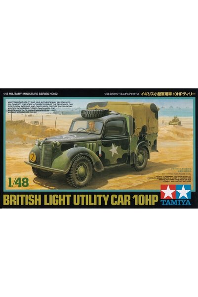 TAMIYA 1:48 Mașină utilitară ușoară britanică 10 CP Camuflaj. Set complet 26545