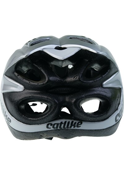 Catlike Casca de bicicletă Diablo 50-55cm negru-argintiu-alb 240 g mărime M