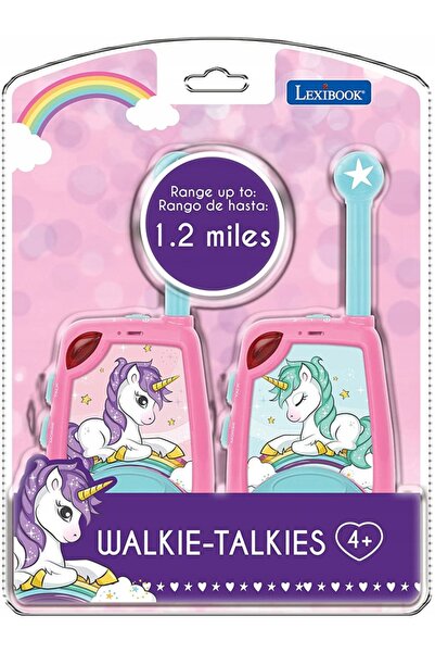 LEXIBOOK Radiouri cu unde scurte Unicorn TW25UNI Walkie Talkie, rază de acțiu...