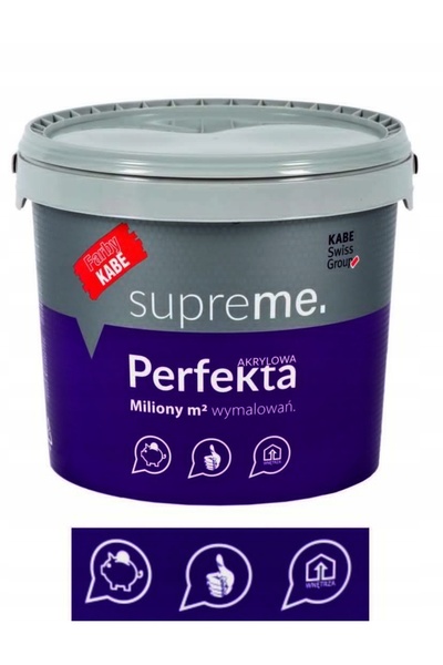 BiELOF KABE VOPSEA PERFECTĂ PENTRU PERETE ȘI TAVĂ 5L