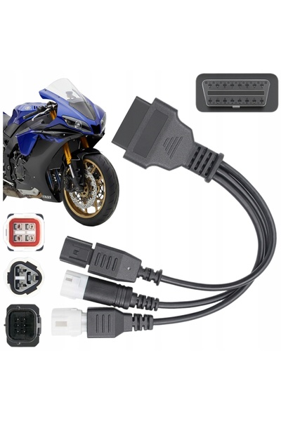 GAT ADAPTOR OBD2 3 4 6 PINI PENTRU YAMAHA HONDA