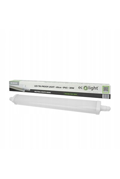 ecolight Corp de iluminat LED liniar ermetic 60cm 30W 3300LM 4000K