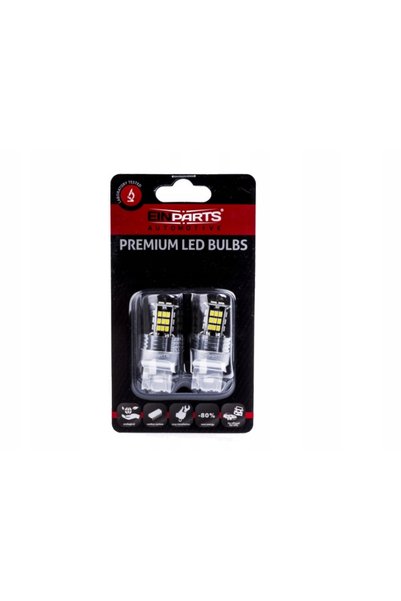 EinParts Automotive Becuri LED EINPARTS 7443 W21/5W CK PENTRU AUTO 9-16V ALB ...