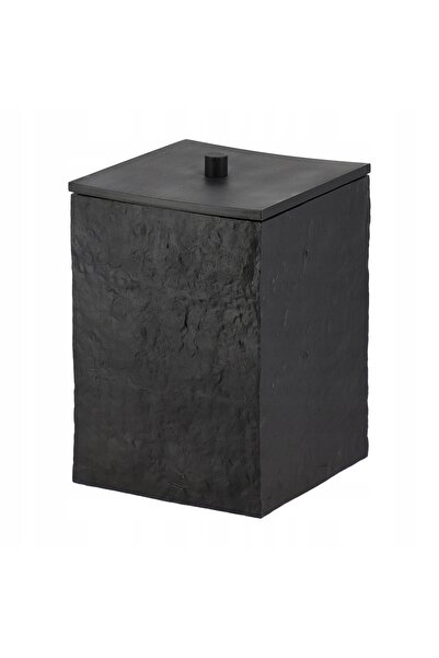 NO BRAND COȘ DE GUNOI PENTRU BAIE, capacitate 8 l, elegant, compact, negru