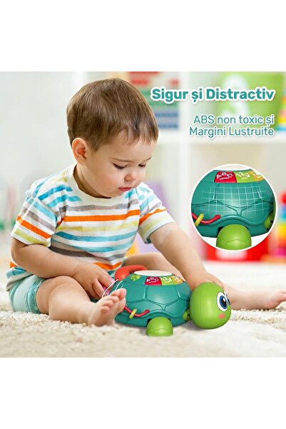 Generic Brand Jucarie educativa interactiva Broscuta vesela 6in1