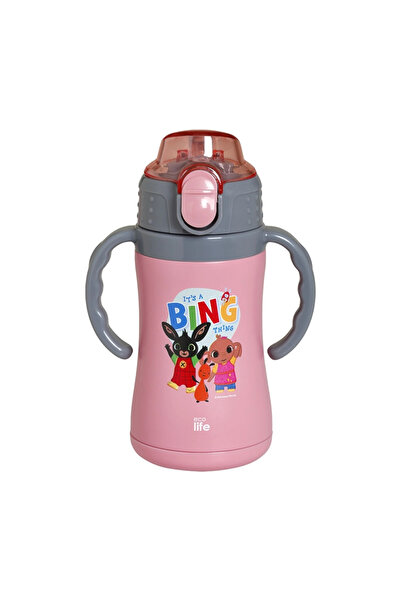 Ecolife Παιδικό Θερμός 'Bing' 300ML - ροζ