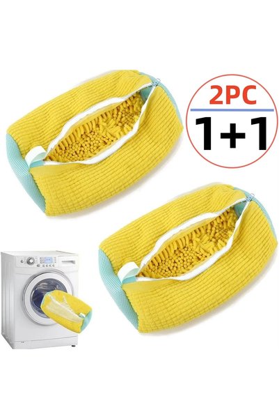 OEM Set de 2 huse pentru încălțăminte, lavabile la mașină, cu fermoar reziste...