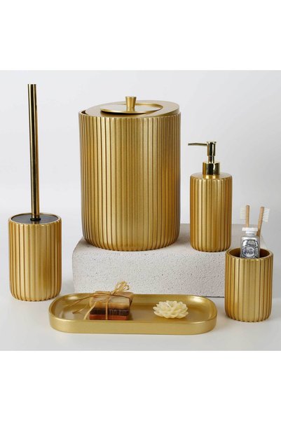 Selim Aura Bathroom Set Gold