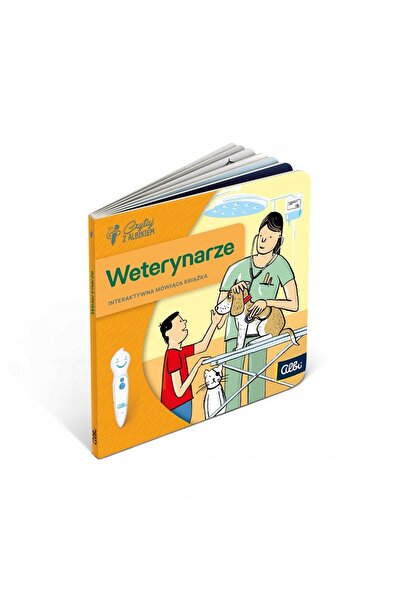 NO BRAND Citește cu Albiki. Competiție. Veterinari. Carte interactivă vorbitoare