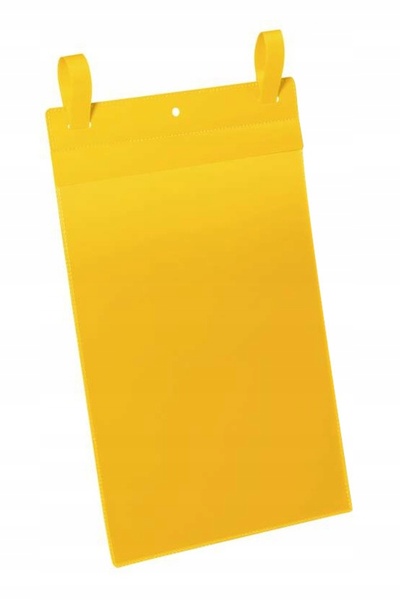 Durable Plicuri A4 PION cu curele [50] galbene