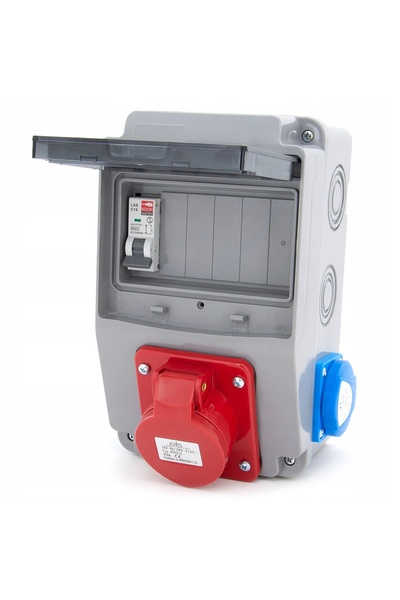 ELS Elektrotechnika Cutie de distribuție de grădină 16A/4 2*GS + C16 1P cu di...