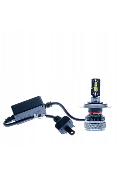 EinParts Automotive EINPARTS LED H4 6000K SET PREMIUM PENTRU MAȘINI CU 2X W5W...