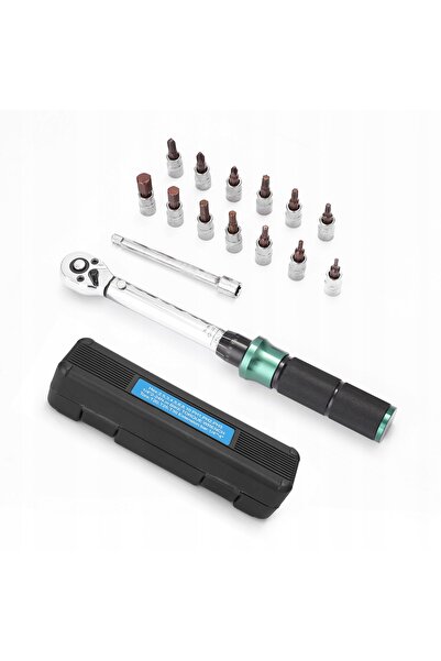 NO BRAND Set de chei dinamometrice Lytool 1/4 inch, 2-24 Nm, 12 piese