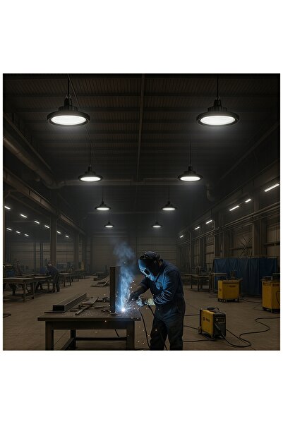 ML Lampă industrială High Bay 200W pentru depozite, etanșă, de înaltă eficiență