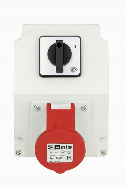 PAWBOL R-BOX KOMPAKT tablou de distribuție 1x16A/4P 0/1