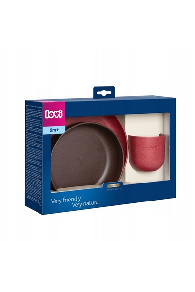 LOVI Set de veselă cu cană Tamarillo 21/532