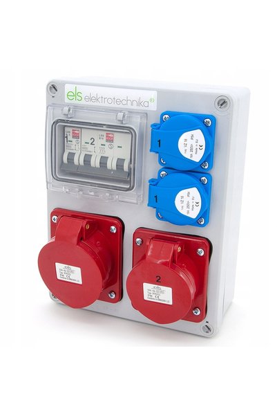 ELS Elektrotechnika Cutie de distribuție electrică 32/5 16/5+ B16 2x230V+ B16...