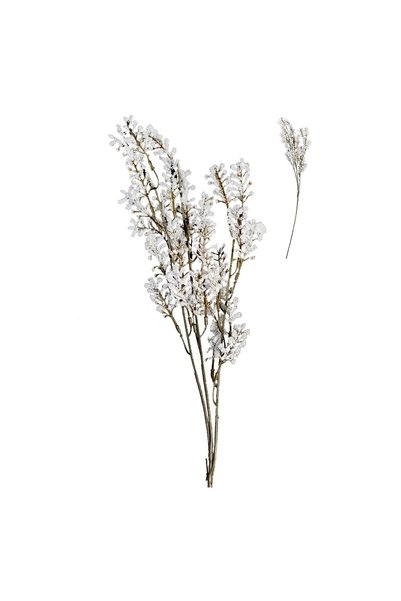 OEM Crenguță Decorativa cu Flori Artificiale de Gipsofillo Albe 52 cm – Decor...