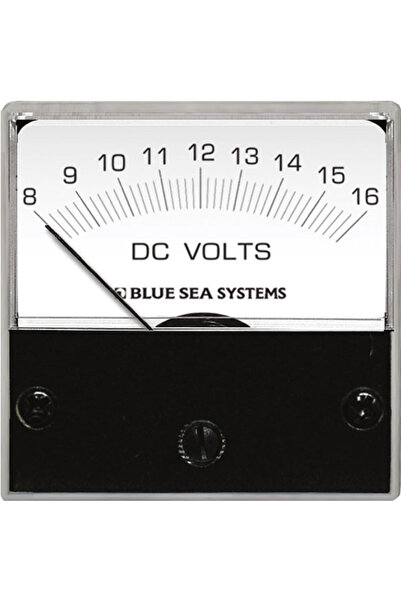 Blue Sea Systems Mikro Analog Voltmetre 8-16V DC
