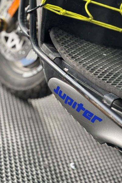 Banxtre Tvs jupiter 125 lower beards jupiter lettering sticker (15cmx3cm) (2 ...