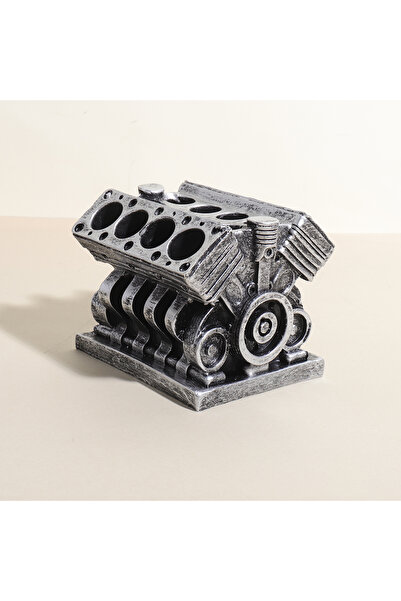 Choice SKU2 V8 Engine Pen Holder,Creative Car Engine Organizer Stationery Sto...