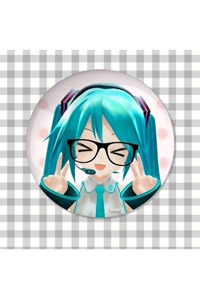 Choice z4 25x25mm Cute Anime-H-hatsune-MikuS Kawaii Badge Pins For Friend, Ba...