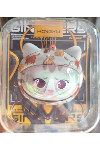 Generic Brand Căști Audio In-Ear Wireless Bluetooth, Design Pisicuță Kawaii