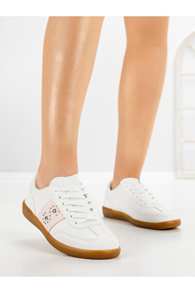 CM Sneakers dama roz din piele ecologica Ausina