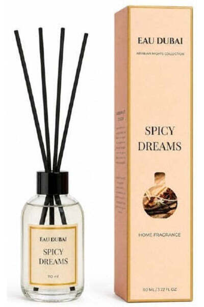 Eau Dubai Set 3x Odorizant de cameră cu bețișoare Spicy Dreams – Arabian Nigh...
