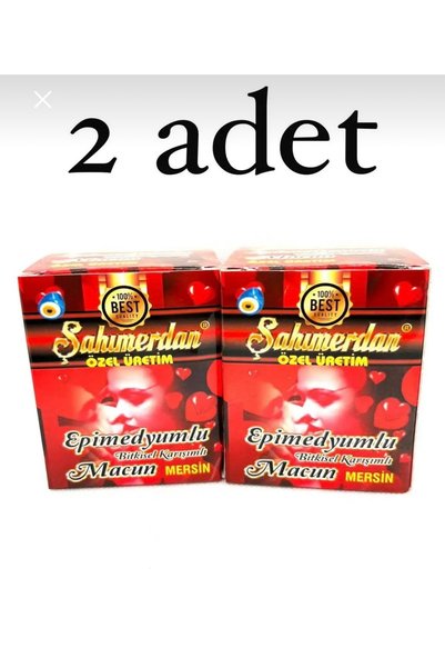 Bitkisel karışımlı kuvvetlendirici ve güçlendirici atom mesir macun 2 adet 240gr