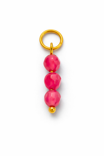 YVA Jewelry Charm din inox placat cu aur waterproof „Thymos” – Simbolul pasiu...