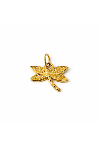 YVA Jewelry Charm din inox placat cu aur „Aella” – Libertatea zborului