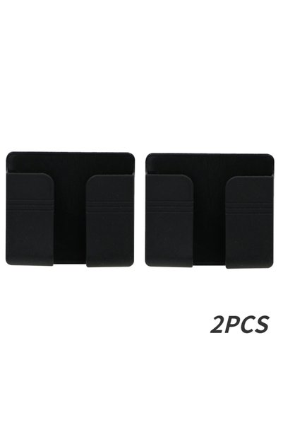 Choice 2PCS-Black 1-4pcs Wall Mounted Storage Box Multifunction Punch Free Or...