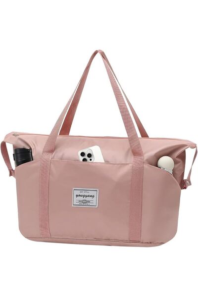 GENERAL Castowe Unisex Pink Oxford Duffel Bag 50X28X20Cm Waterproof with Strap C