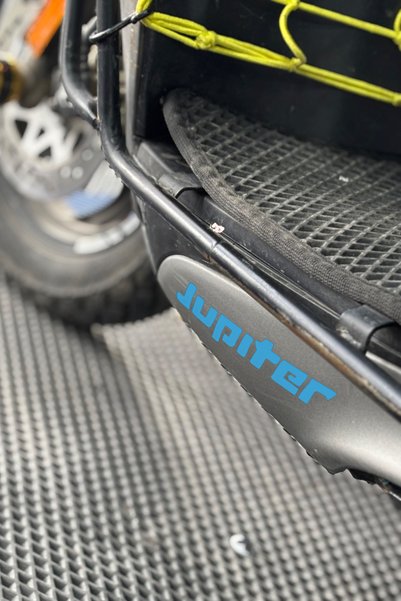 Banxtre Tvs jupiter 125 lower beards jupiter lettering sticker (15cmx3cm) (2 ...