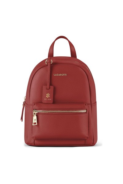 Lazarotti Bologna Leather City Rucksack Leder 27 cm