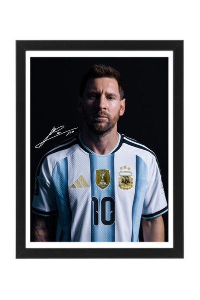 Boomah Accessories Lionel Messi Argentina FIFA World Cup 2026 Printed Autogra...