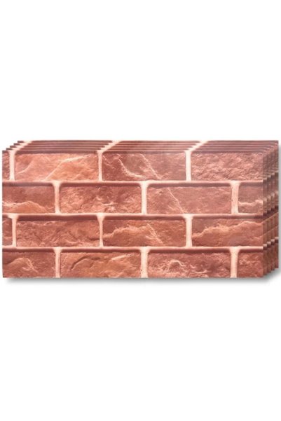 Tapetoo Home Decor Ταπετού ®   Σετ 40 πάνελ τοίχου με όψη κόκκινου τούβλου, 3...