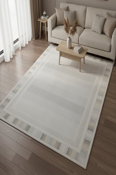 spectra home Butik BM509A Modern Bordered Carpet