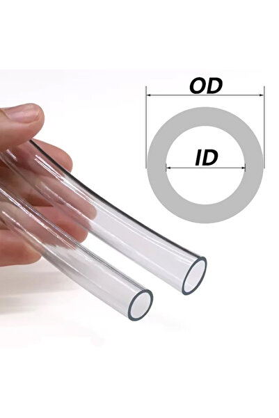 Choice 2meters x 1pc ID 14mm x OD 16mm Transparent 2/5m PVC Hose 2 4 6 8 10 1...