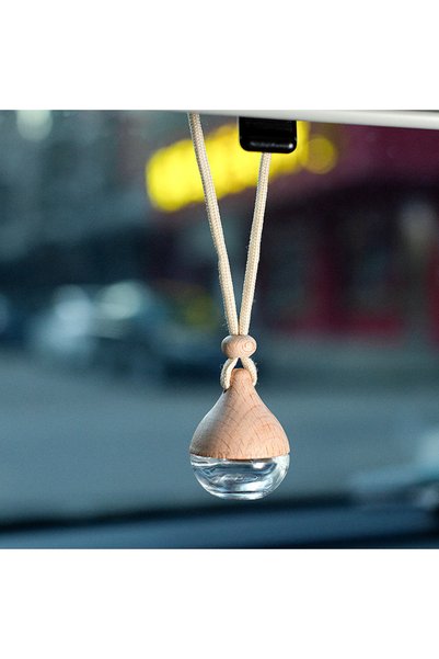 Choice Glass 6ml 6ML Empty Car Air Freshener Pendant Perfume Glass Bottle Wit...