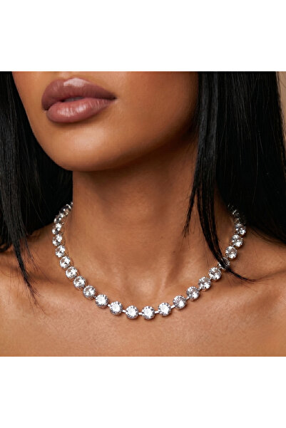ALEXYS Colier cu cristale Swarovski crystal placat cu argint